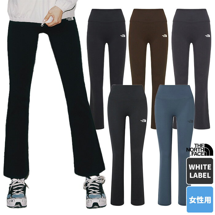 【正規品】 THE NORTH FACE パンツ レギンス W'S FLARE LEGGINGS NF6KQ30 / W'S INTENSE FLARE LEGGINGS NF6KQ80 ☆ スパッツ ブーツカット レディース カジュアル ベーシック ロゴ シンプル 韓国ファッション 韓国 ノースフェイス 【韓国発送/海外通販/関税込/送料無料】のサムネイル