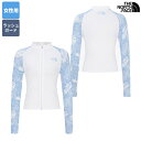 【正規品】 THE NORTH FACE ラッシュガード W'S WAVEY PRINT RASHGUARD NJ5JR34 ☆ ナイロン レディース スタンダ...