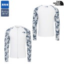 【正規品】 THE NORTH FACE ラッシュガード M'S WAVEY PRINT RASHGUARD NJ5JR04 ☆ ナイロン メンズ レギュラーフ...