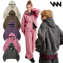 【購入特典Tシャツ付き!】 WV PROJECT パーカー Cheek Pigment Hood Zip Up MJHD7736 ☆ ジップアップ ロゴ スタイ...