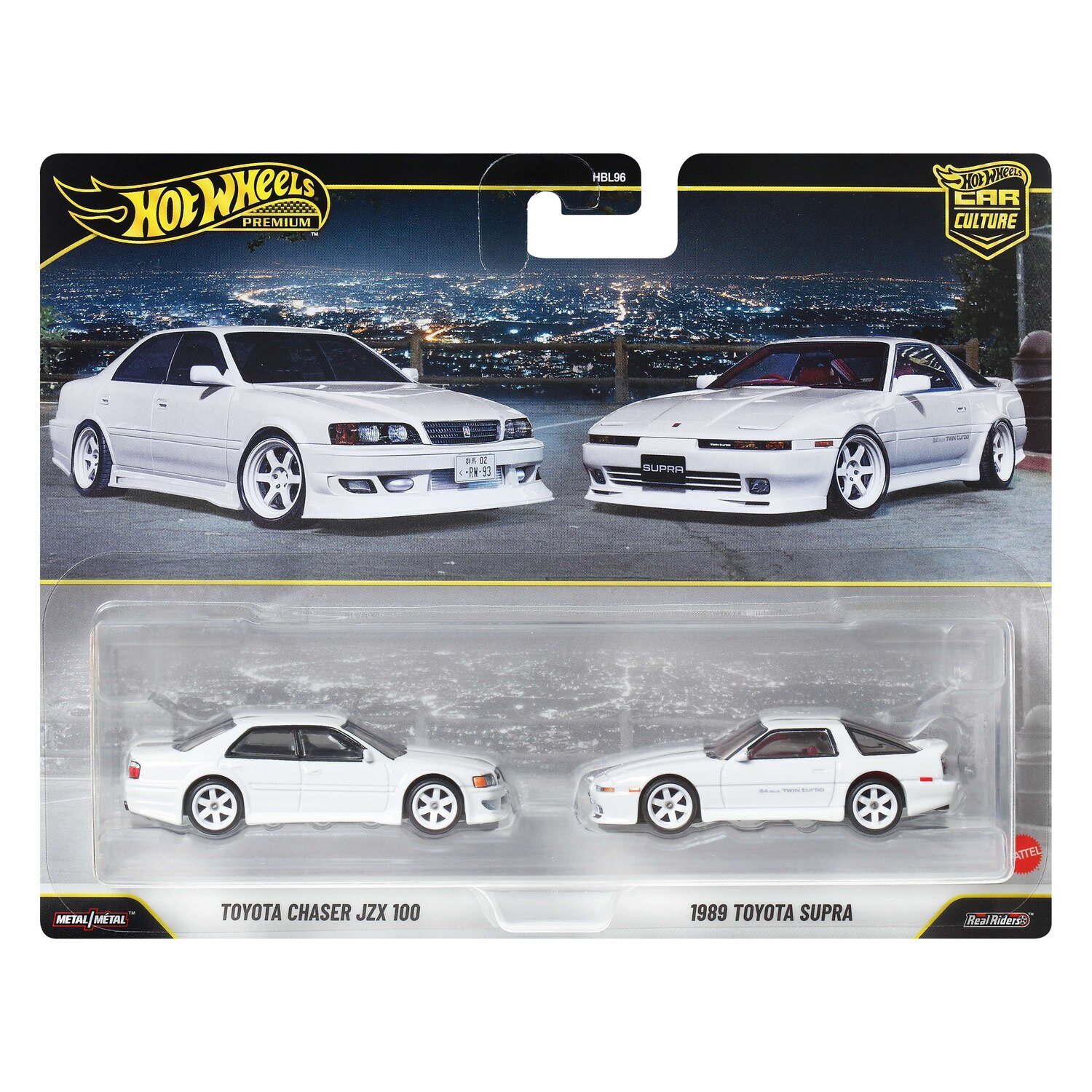 ホットウィール プレミアム 2パック JHW57-9866 トヨタ チェイサー スープラ ミニカー 【最強翌日配送】 新品 正規品 【RSL】