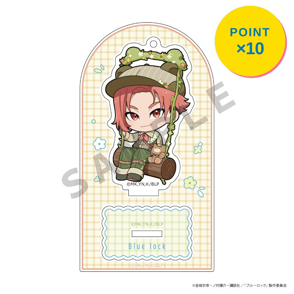Garland - 【エントリーで全品P10倍】【予約】 Parflette ブルーロック アクリルスタンド(閃堂 秋人/くまみみブランコ) グッズ 【2026年8月発売予定】