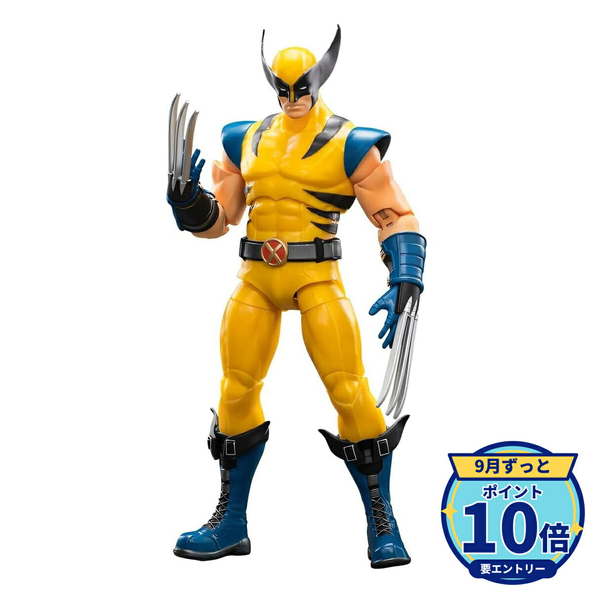 【エントリーでP10倍】ZD TOYS マーベル Marvel スーパーゲームズ Super Games アクションフィギュア ウルヴァリン Wolverine 1917-03 1/10 全高約18cm 新品 正規品
