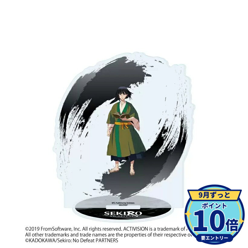 【エントリーでP10倍】【予約】 A3 アクリルスタンド「SEKIRO: NO DEFEAT」02/九郎(公式イラスト) グッズ 【2026年11月発売予定】