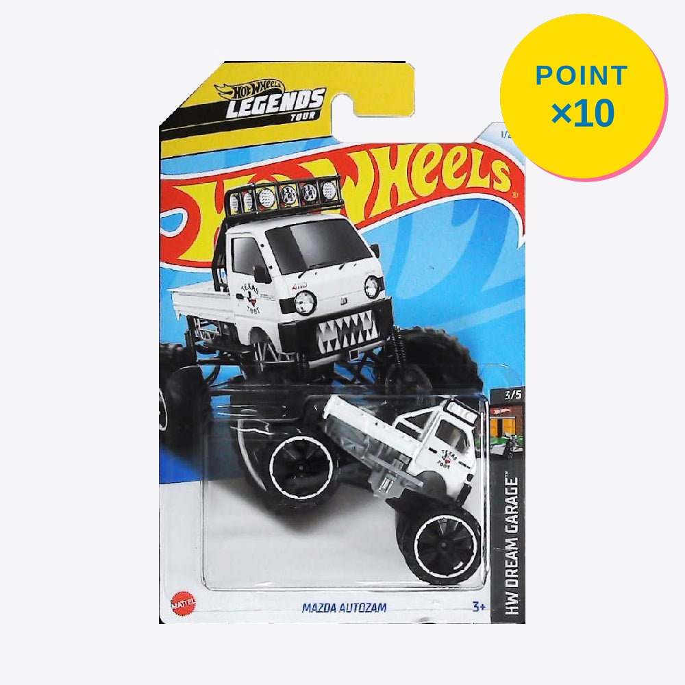Rakuten - 【エントリーで全品P10倍】マテル ホットウィール Hot Wheels ベーシックカー Mazda Autozam【HRY51】 新品 正規品