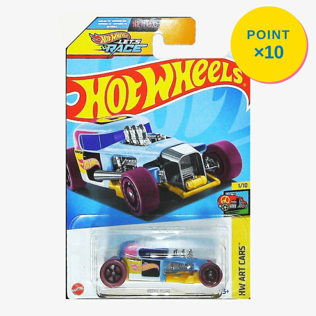 Rakuten - 【エントリーで全品P10倍】マテル ホットウィール Hot Wheels ベーシックカー Mod Rod【HTD31】 新品 正規品