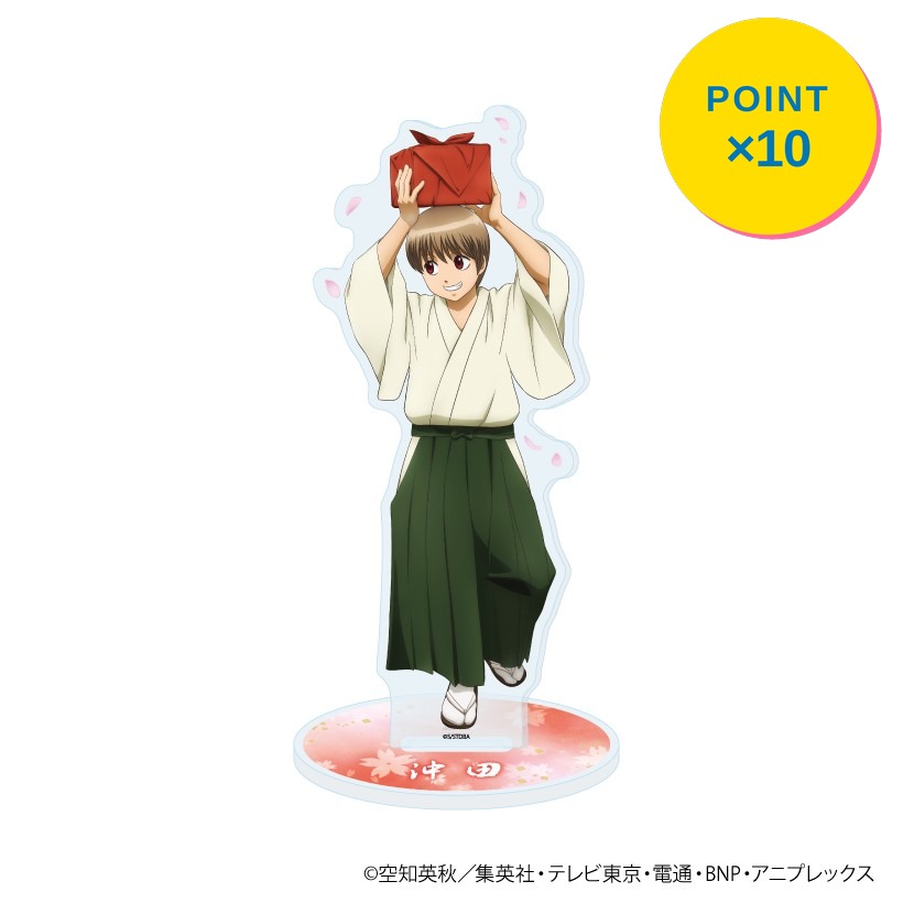 乐天商城 - 【エントリーで全品P10倍】【予約】 A3 【A3】アクリルスタンド「銀魂」20/沖田総悟 お花見 幼少期ver.(描き下ろしイラスト) グッズ 【2026年8月発売予定】