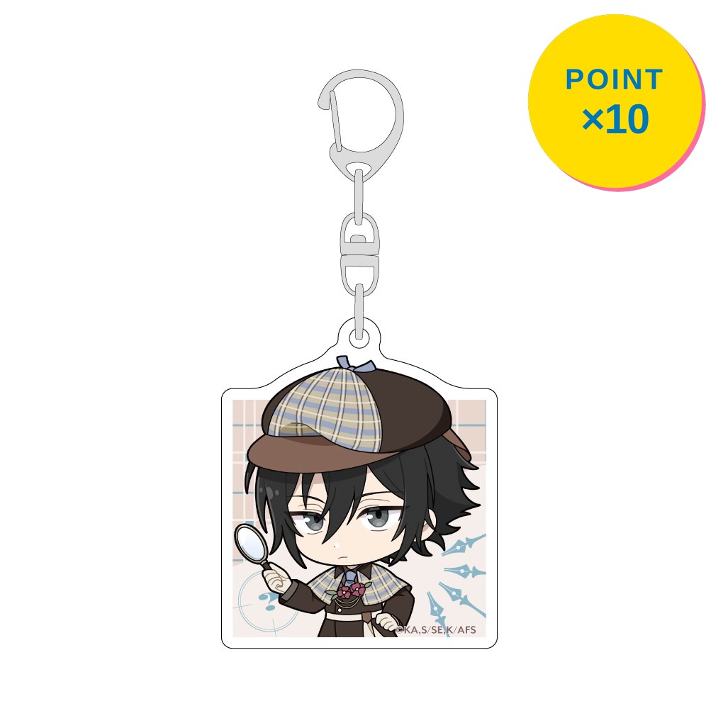 Rakuten - 【エントリーで全品P10倍】【予約】 Parflette 【Parflette】春夏秋冬代行者 春の舞 アクリルキーホルダー(寒椿狼星/探偵) グッズ 【2026年9月発売予定】
