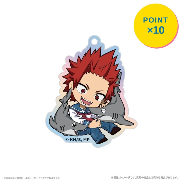 Rakuten - 【エントリーで全品P10倍】【予約】 クリーク・アンド・リバー 『僕のヒーローアカデミア』 オーロラアクリルキーホルダー_切島鋭児郎 海の生きものたちと一緒にPLUS ULTRA グッズ 【2026年8月発売予定】