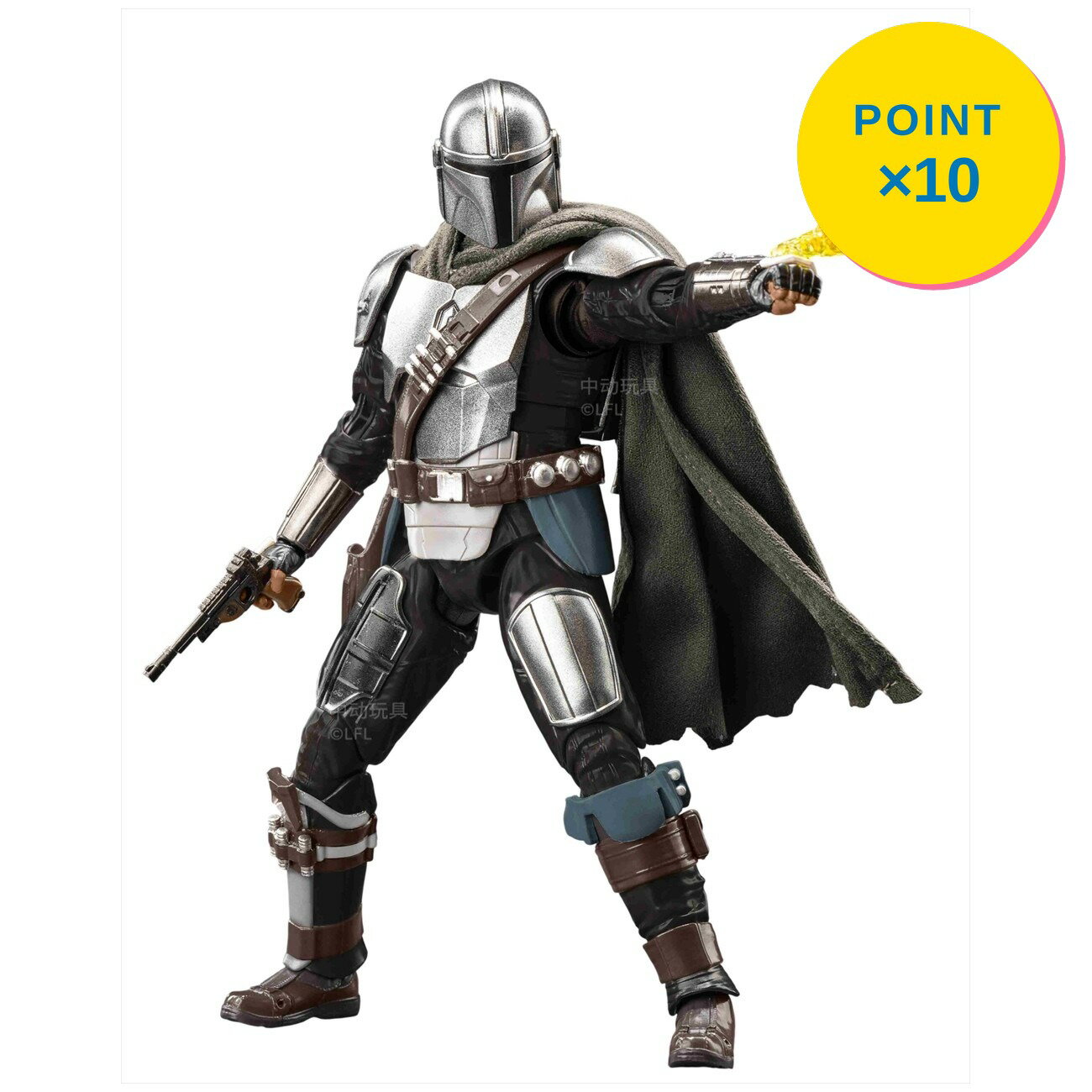 乐天商城 - 【エントリーで全品P10倍】【予約】 ZD TOYS スター・ウォーズ アクションフィギュア マンダロリアン 【2026年6月発売予定】