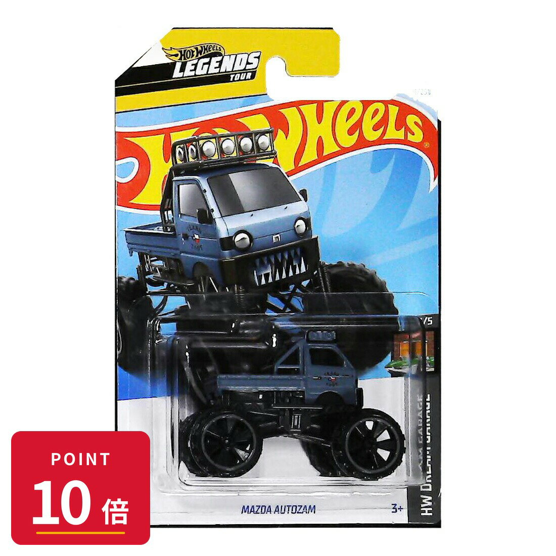 Rakuten - 【エントリーで全品P10倍】マテル ホットウィール Hot Wheels ベーシックカー Mazda Autozam【HTC86】 新品 正規品