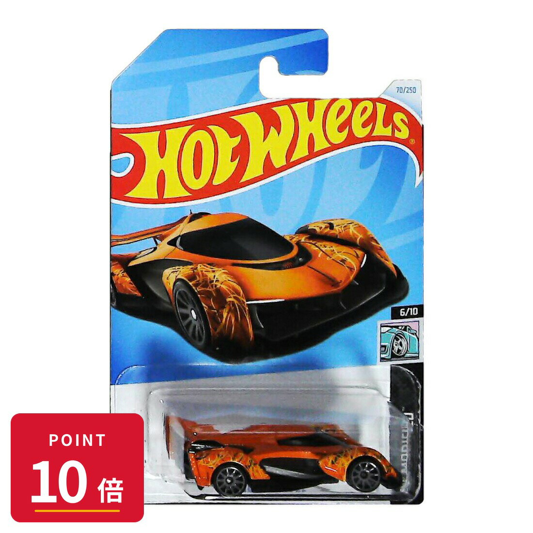 乐天商城 - 【エントリーで全品P10倍】マテル ホットウィール Hot Wheels ベーシックカー McLaren Solus GT【HTD14】 新品 正規品