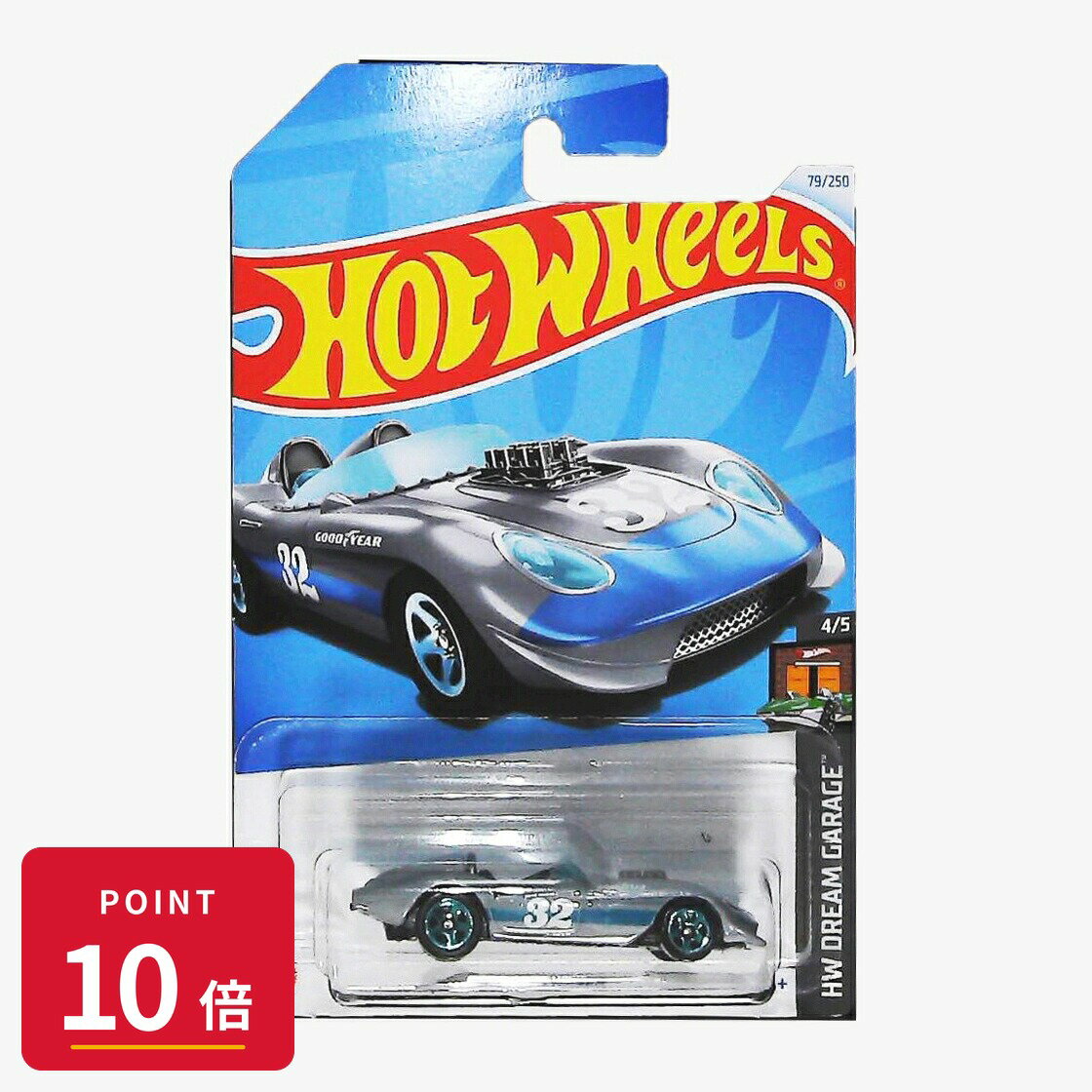 Rakuten - 【エントリーで全品P10倍】マテル ホットウィール Hot Wheels ベーシックカー Glory Chaser【HTD12】 新品 正規品