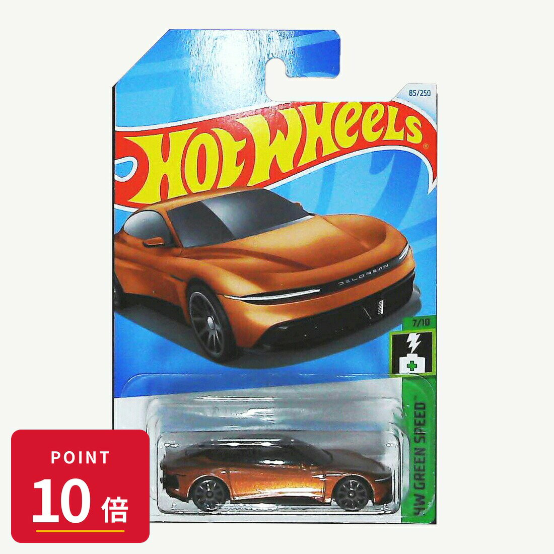 Rakuten - 【エントリーで全品P10倍】マテル ホットウィール Hot Wheels ベーシックカー DeLorean Alpha5【HTD32】 新品 正規品