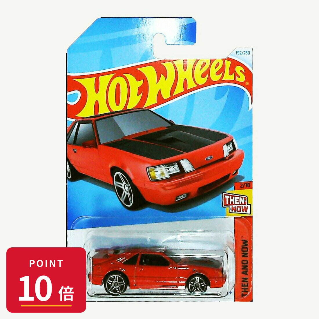 Rakuten - 【エントリーで全品P10倍】マテル ホットウィール Hot Wheels ベーシックカー '84 Mustang SVO【HTC66】 新品 正規品