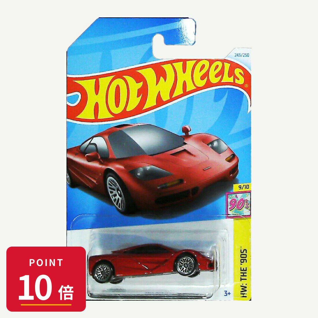 樂天商城 - 【エントリーで全品P10倍】マテル ホットウィール Hot Wheels ベーシックカー McLaren F1【HTB11】 新品 正規品