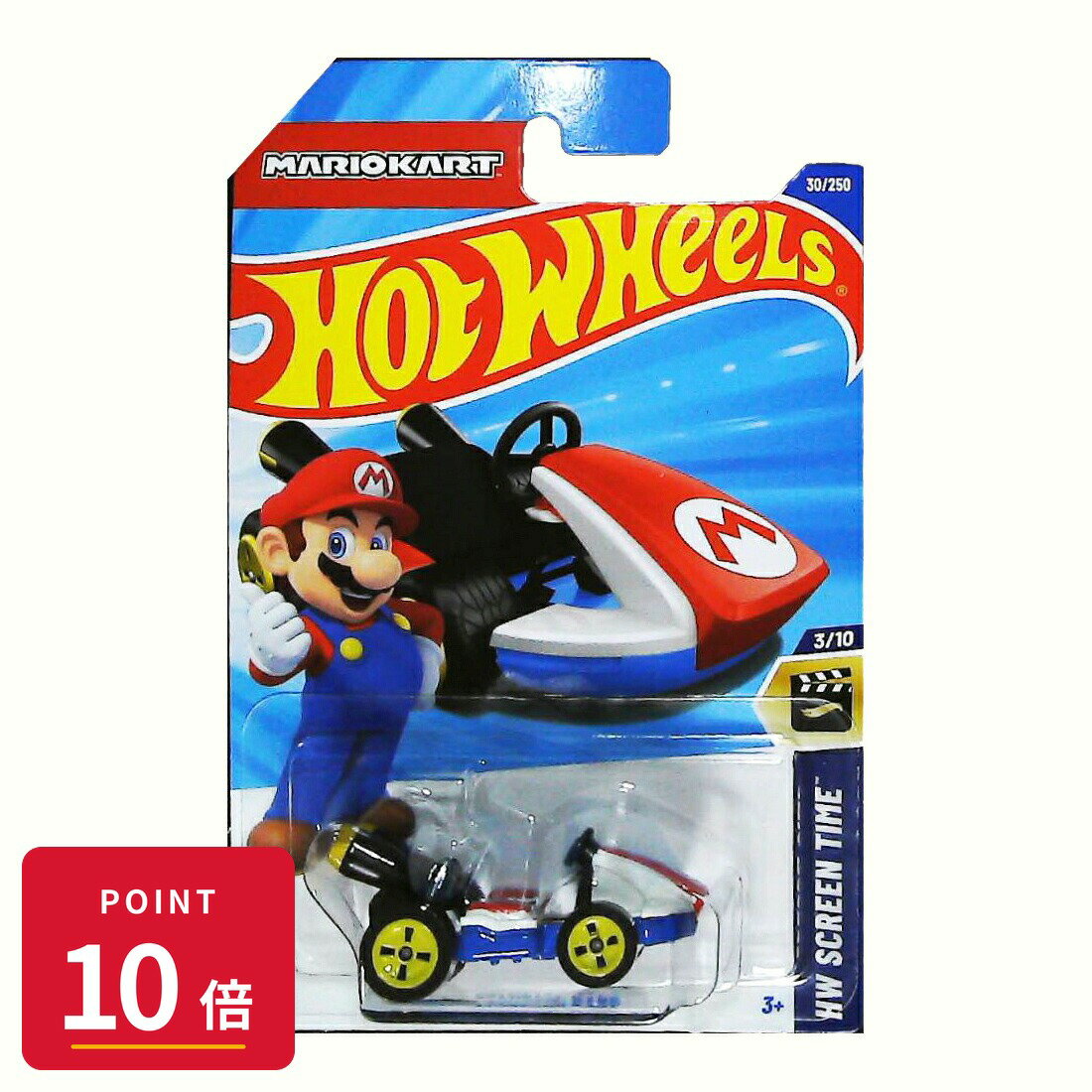 Rakuten - 【エントリーで全品P10倍】マテル ホットウィール Hot Wheels ベーシックカー Standard Kart【HYW83】 新品 正規品
