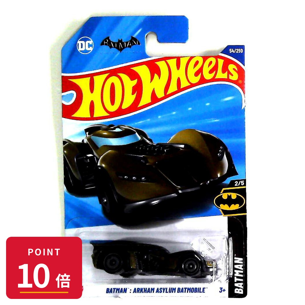 マテル ホットウィール Hot Wheels ベーシックカー Batman: Arkham Asylum Batmobile  新品 正規品