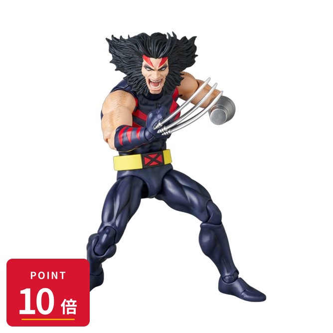 Rakuten - 【エントリーで全品P10倍】メディコム・トイ MAFEX WEAPON X (AGE OF APOCALYPSE Ver.) 塗装済み可動フィギュア 新品 正規品 ギフト ラッピング対応【RSL】