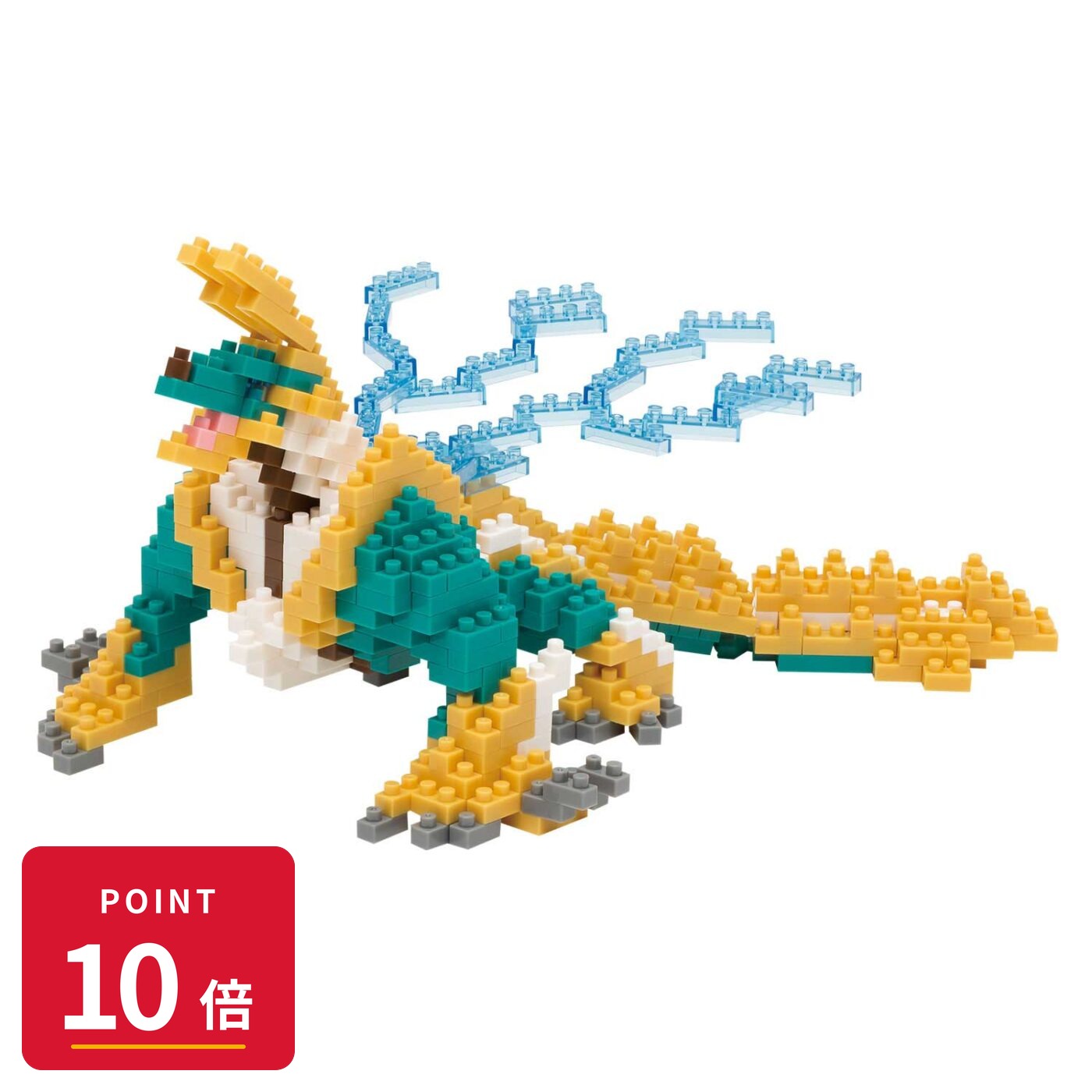 Rakuten - 【エントリーで全品P10倍】カワダ ナノブロック モンスターハンター ジンオウガ ブロック おもちゃ 新品 正規品 ギフト ラッピング対応【RSL】