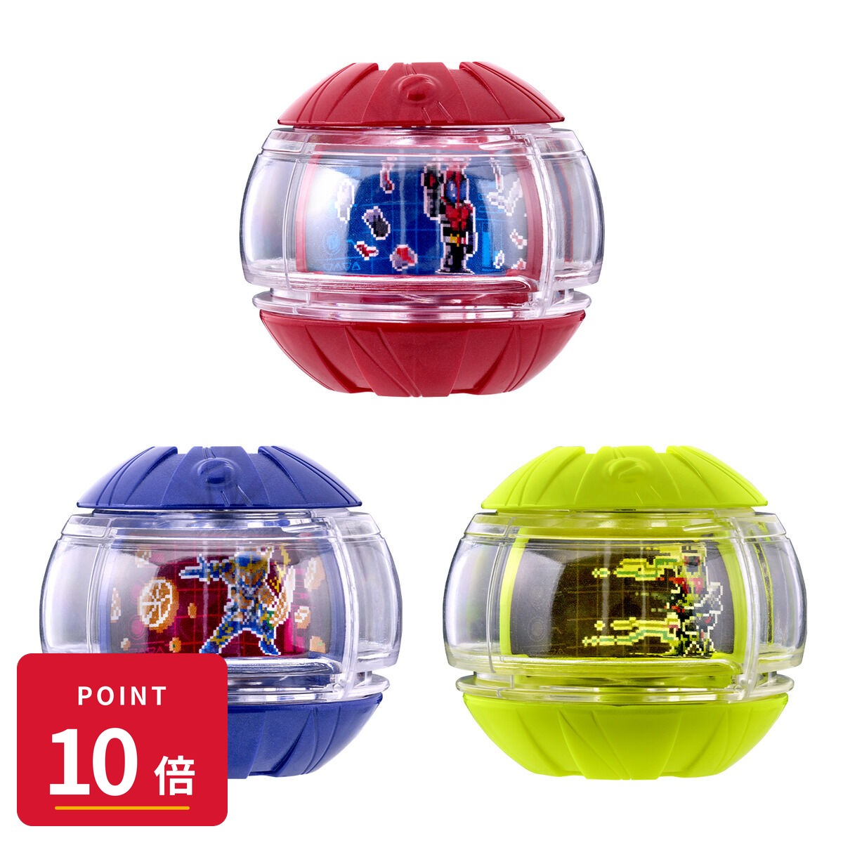 乐天商城 - 【エントリーで全品P10倍】バンダイ DXレジェンドライダーカプセムセット04 おもちゃ 新品 正規品 ギフト ラッピング対応【RSL】