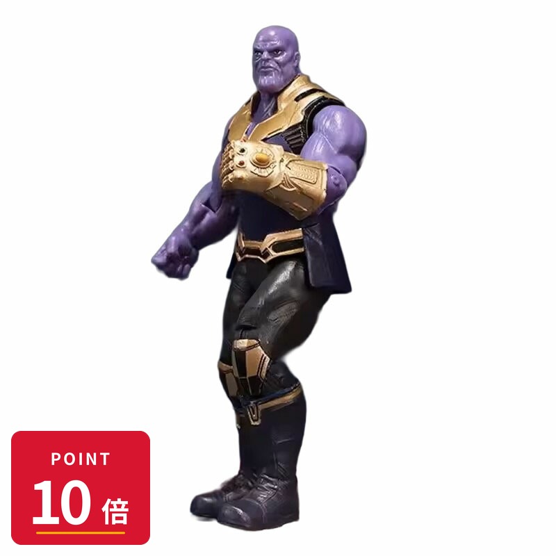 樂天商城 - 【エントリーで全品P10倍】ZD TOYS マーベル Marvel 7インチ アクションフィギュア Cシリーズ アベンジャーズ/インフィニティ・ウォー サノス Thanos ライトスタンド付 全高約18cm 新品 正規品
