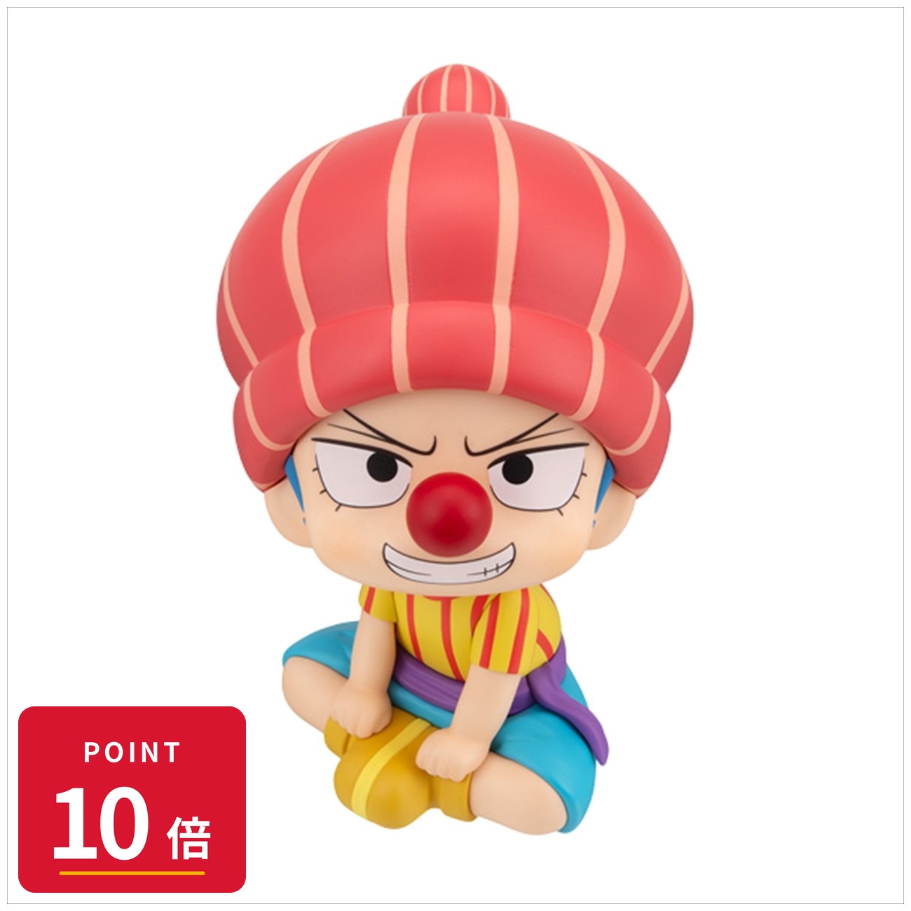 Rakuten - 【エントリーで全品P10倍】【予約】 メガハウス るかっぷ ONE PIECE バギー 幼少期Ver. フィギュア 【2026年12月発売予定】