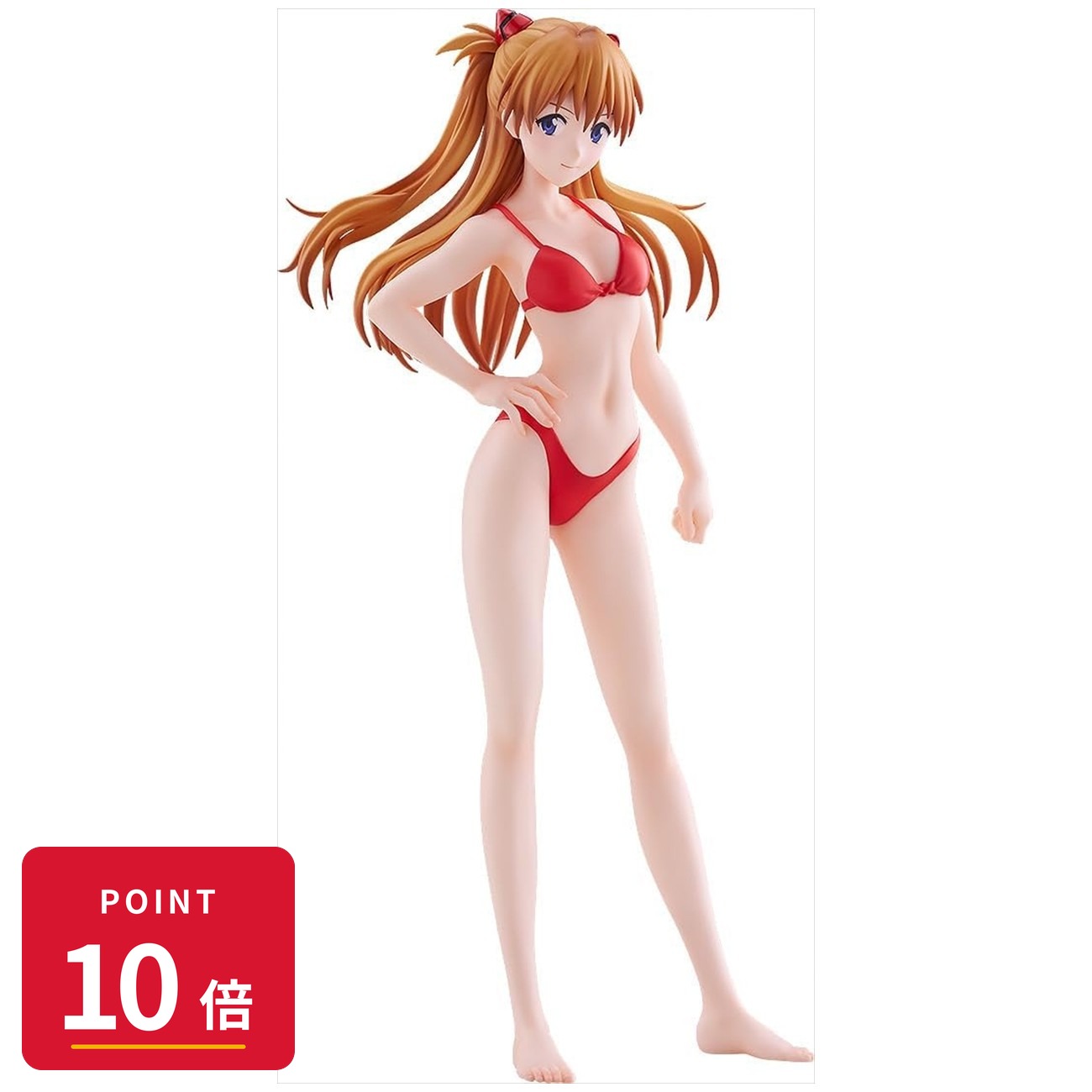 乐天商城 - 【エントリーで全品P10倍】【予約】 ウェーブ POP UP PARADE BEACH QUEENS ヱヴァンゲリヲン新劇場版 式波・アスカ・ラングレー【ビキニstyle】 L size フィギュア 【2027年1月発売予定】