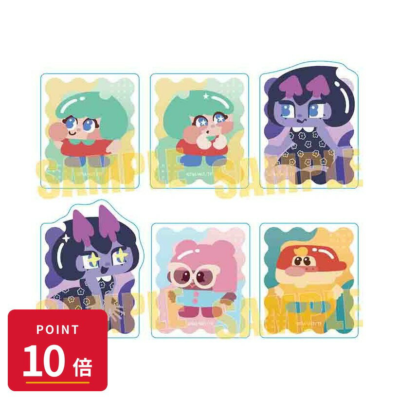 Rakuten - 【エントリーで全品P10倍】【予約】 ベルハウス トレーディングダイカットステッカー キャンディーカリエス BOX入数:6 6個入り グッズ 【2026年7月発売予定】