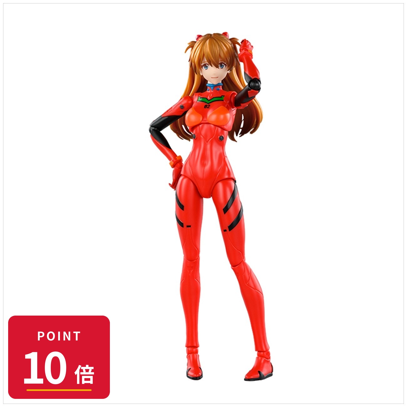 Rakuten - 【エントリーで全品P10倍】【予約】 BLOKEES Blokees EVANGELION-式波・アスカ・ラングレー(プラグスーツ) フィギュア 【2026年6月発売予定】