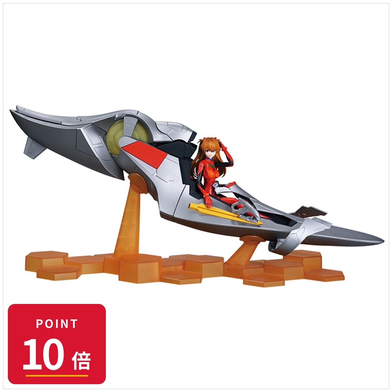 Rakuten - 【エントリーで全品P10倍】【予約】 BLOKEES Blokees EVANGELION-式波・アスカ・ラングレー(エントリープラグ・インテリア) フィギュア 【2026年6月発売予定】