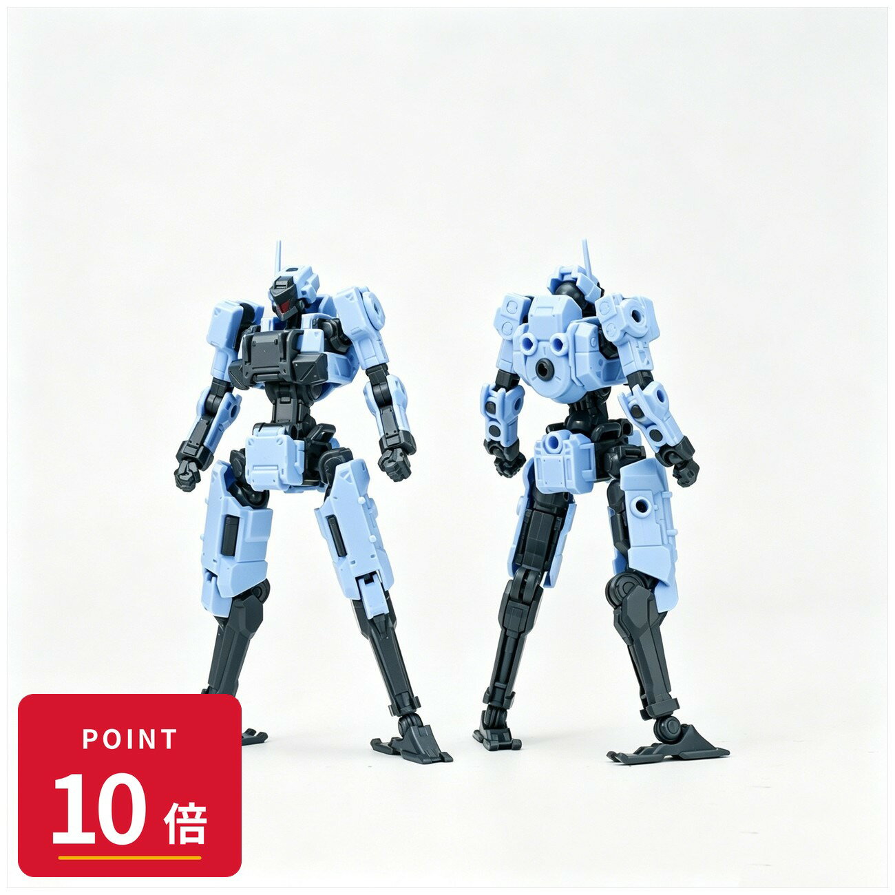 乐天商城 - 【エントリーで全品P10倍】【予約】 SHEIK MAINLAND 3 min project(スリーミニッツプロジェクト)シリーズ FENRIR(フェンリル) 1/18スケールプラスチックモデルキット(水色) フィギュア 【2026年7月発売予定】