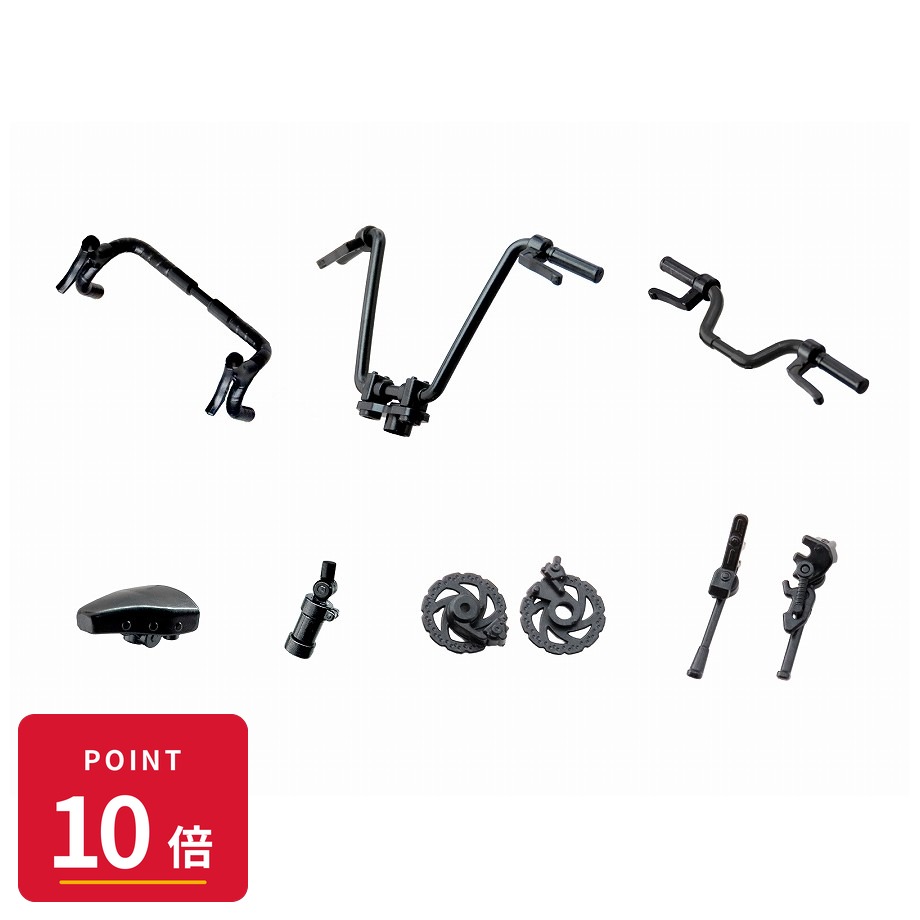 乐天商城 - 【エントリーで全品P10倍】【予約】 DIG 【DIG】プリプラ フィギュアのスポーツ BMX 拡張セット プラモデル 【2026年10月発売予定】