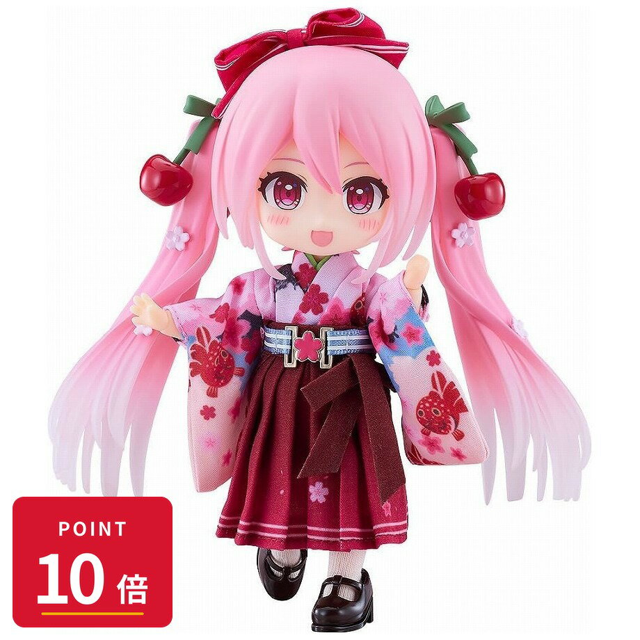 Rakuten - 【エントリーで全品P10倍】【予約】 グッドスマイルカンパニー キャラクター・ボーカル・シリーズ01 初音ミク ねんどろいどどーる 桜ミク ひろはこ 2025Ver.(弘前) フィギュア 【2027年1月発売予定】