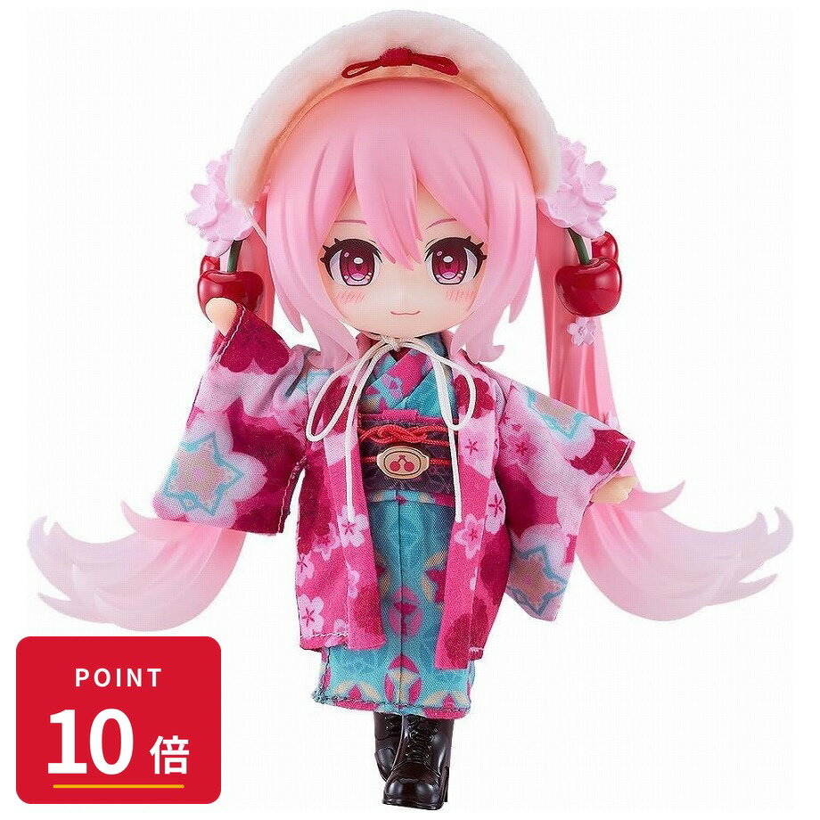 乐天商城 - 【エントリーで全品P10倍】【予約】 グッドスマイルカンパニー キャラクター・ボーカル・シリーズ01 初音ミク ねんどろいどどーる 桜ミク ひろはこ 2025Ver.(函館) フィギュア 【2027年1月発売予定】