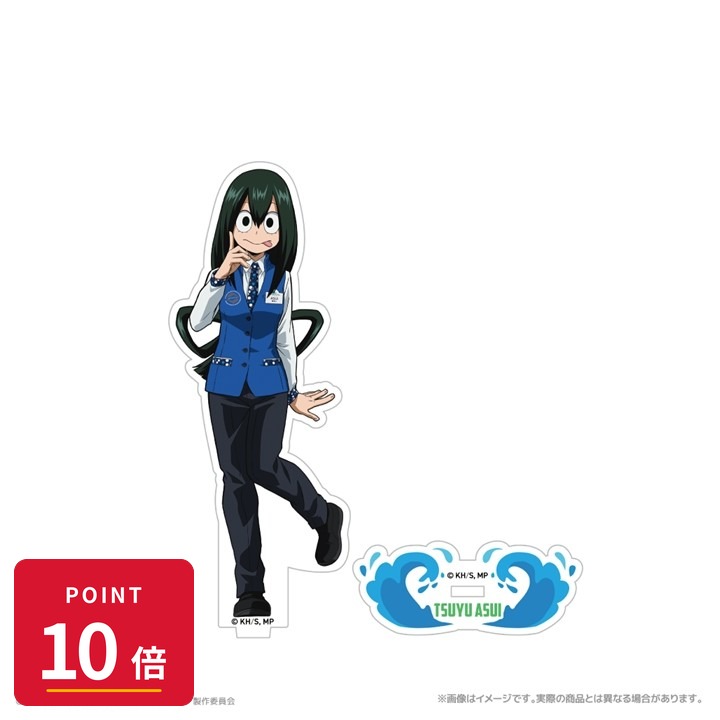 Rakuten - 【エントリーで全品P10倍】【予約】 クリーク・アンド・リバー 『僕のヒーローアカデミア』 描き下ろしアクリルスタンド_蛙吹梅雨 海の生きものたちと一緒にPLUS ULTRA グッズ 【2026年8月発売予定】