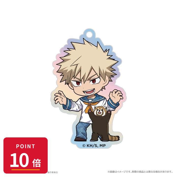 Rakuten - 【エントリーで全品P10倍】【予約】 クリーク・アンド・リバー 『僕のヒーローアカデミア』 オーロラアクリルキーホルダー_爆豪勝己 海の生きものたちと一緒にPLUS ULTRA グッズ 【2026年8月発売予定】