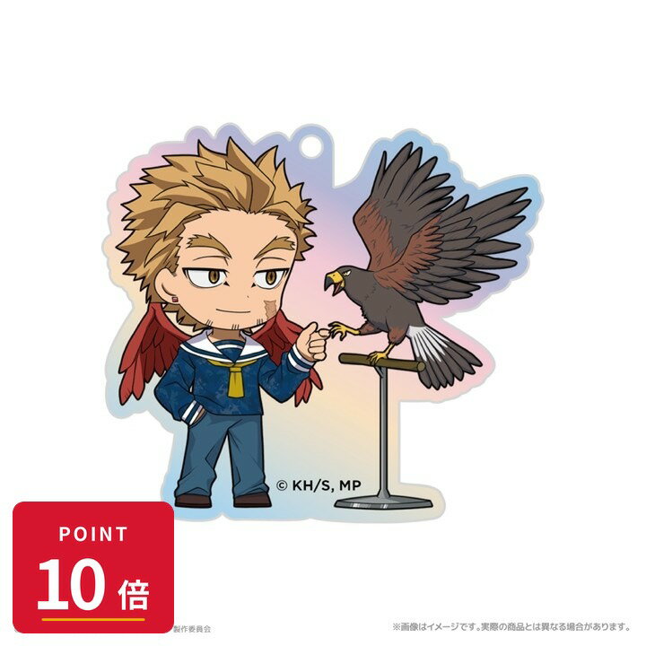 Rakuten - 【エントリーで全品P10倍】【予約】 クリーク・アンド・リバー 『僕のヒーローアカデミア』 オーロラアクリルキーホルダー_ホークス 海の生きものたちと一緒にPLUS ULTRA グッズ 【2026年8月発売予定】