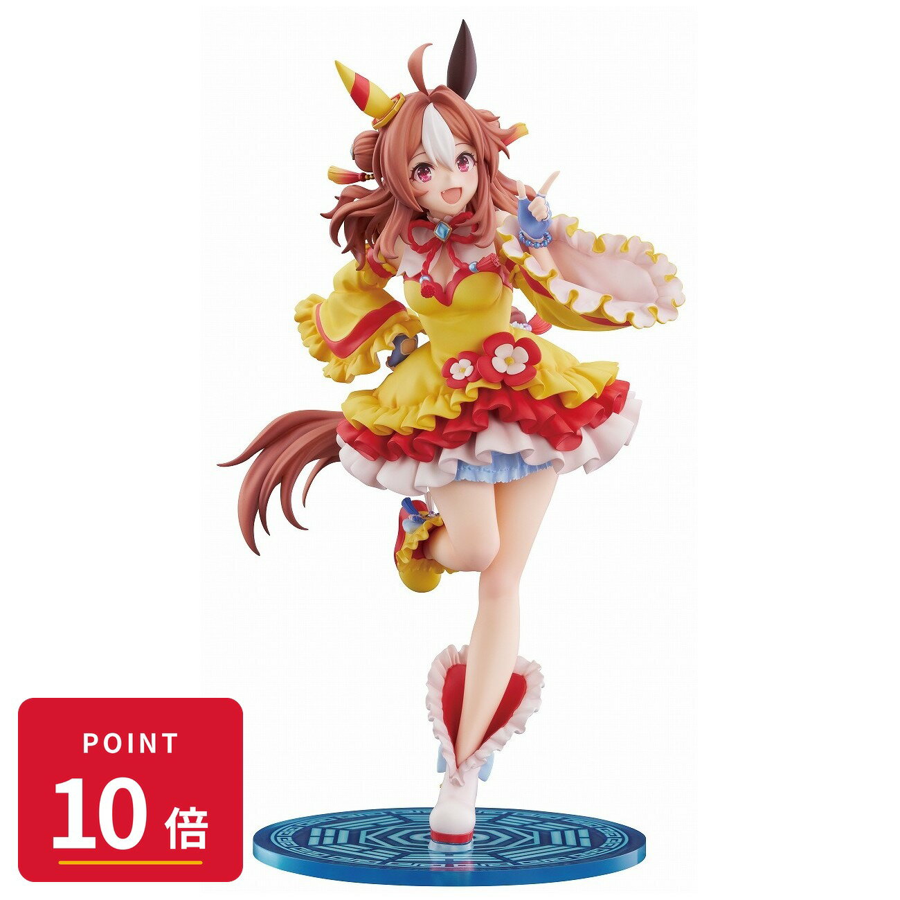Rakuten - 【エントリーで全品P10倍】【予約】 クレーネル ウマ娘 プリティーダービー コパノリッキー 勝負服Ver. 1/7スケールフィギュア 【2027年2月発売予定】