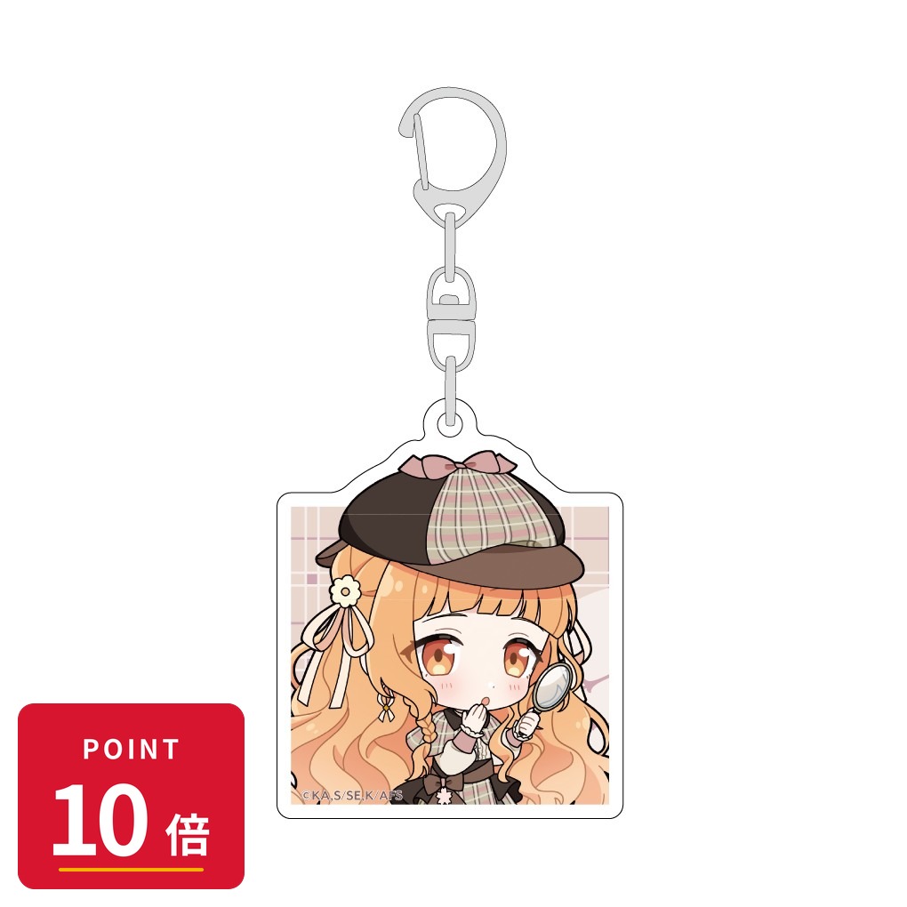樂天商城 - 【エントリーで全品P10倍】【予約】 Parflette 【Parflette】春夏秋冬代行者 春の舞 アクリルキーホルダー(花葉雛菊/探偵) グッズ 【2026年9月発売予定】