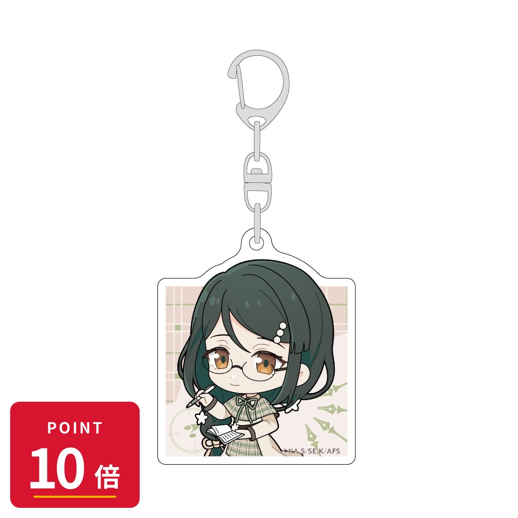 Rakuten - 【エントリーで全品P10倍】【予約】 Parflette 【Parflette】春夏秋冬代行者 春の舞 アクリルキーホルダー(葉桜あやめ/探偵) グッズ 【2026年9月発売予定】