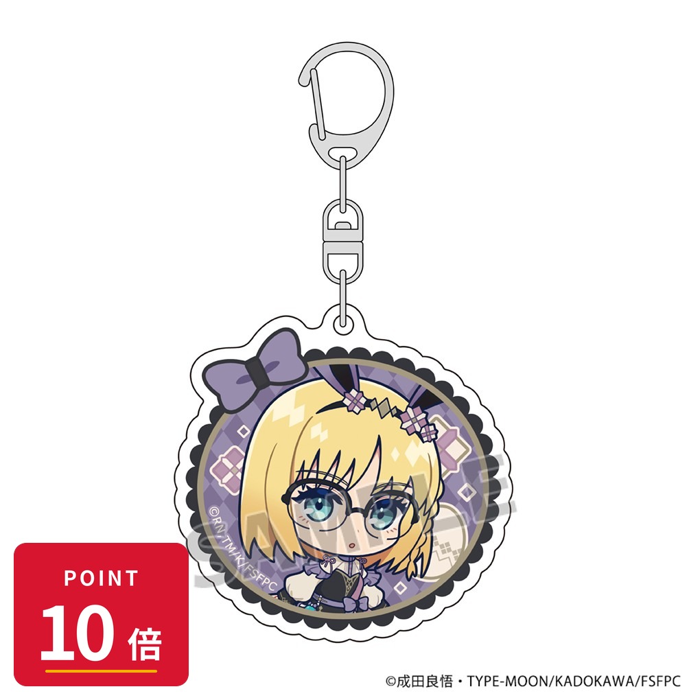 Rakuten - 【エントリーで全品P10倍】【予約】 カーテン魂 Fate/strange Fake アクリルキーホルダー(アヤカ・サジョウ/ミニキャラ) グッズ 【2026年9月発売予定】