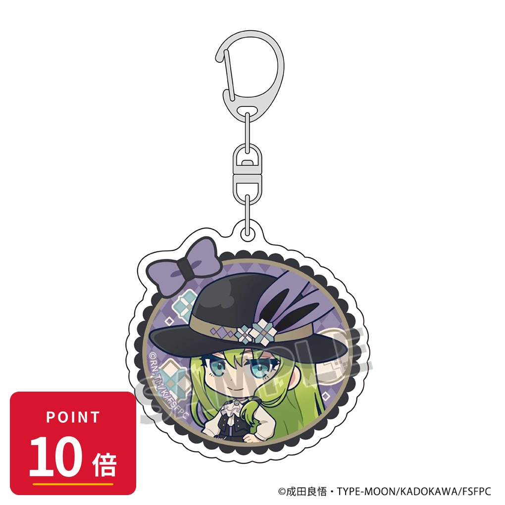 Rakuten - 【エントリーで全品P10倍】【予約】 カーテン魂 Fate/strange Fake アクリルキーホルダー(ランサー/ミニキャラ) グッズ 【2026年9月発売予定】