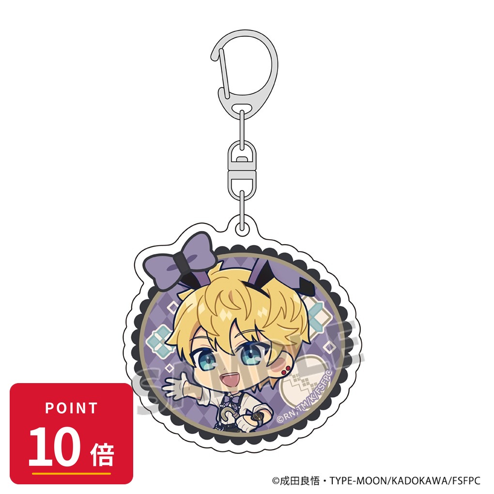 Rakuten - 【エントリーで全品P10倍】【予約】 カーテン魂 Fate/strange Fake アクリルキーホルダー(フラット・エスカルドス&バーサーカー/ミニキャラ) グッズ 【2026年9月発売予定】