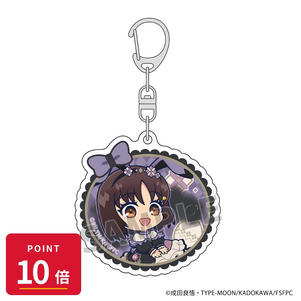 乐天商城 - 【エントリーで全品P10倍】【予約】 カーテン魂 Fate/strange Fake アクリルキーホルダー(繰丘椿&ライダー/ミニキャラ) グッズ 【2026年9月発売予定】