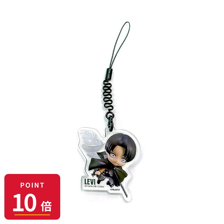 Rakuten - 【エントリーで全品P10倍】【予約】 グッドスマイルカンパニー 進撃の巨人 ねんどろいどぷらす アクリルキーホルダー リヴァイ グッズ 【2026年8月発売予定】