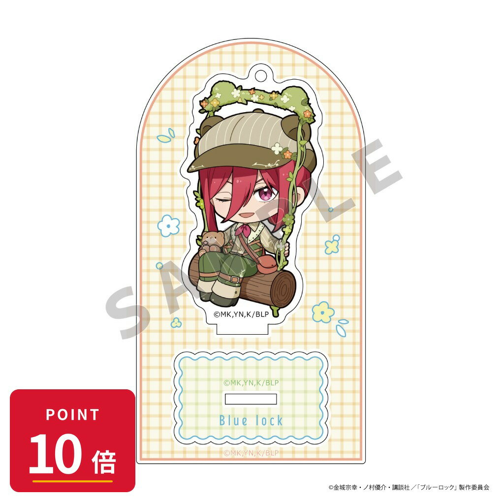 Rakuten - 【エントリーで全品P10倍】【予約】 Parflette ブルーロック アクリルスタンド(千切 豹馬/くまみみブランコ) グッズ 【2026年08月発売予定】