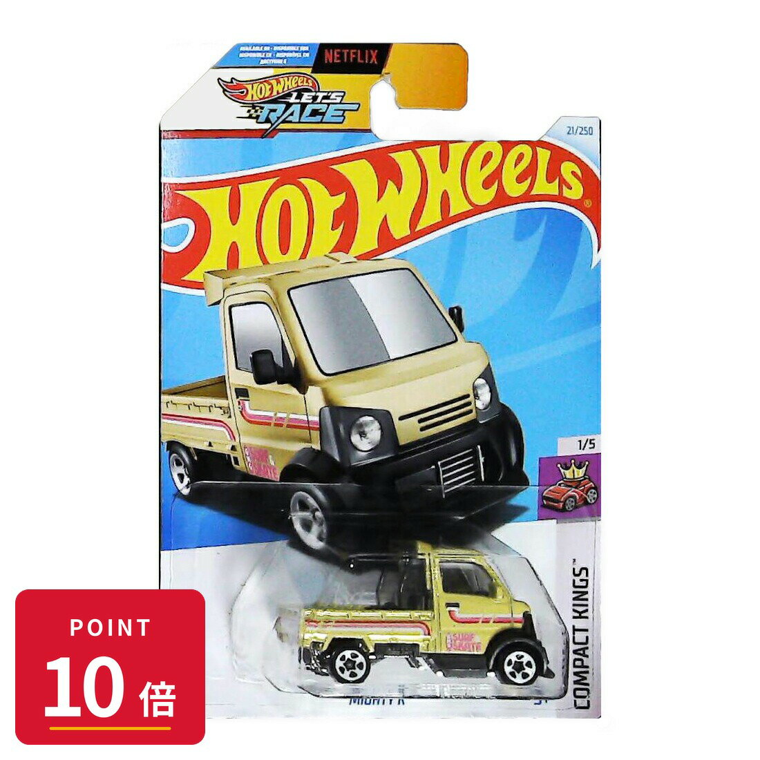 Rakuten - 【エントリーで全品P10倍】マテル ホットウィール Hot Wheels ベーシックカー Mighty K【HTC96】 新品 正規品