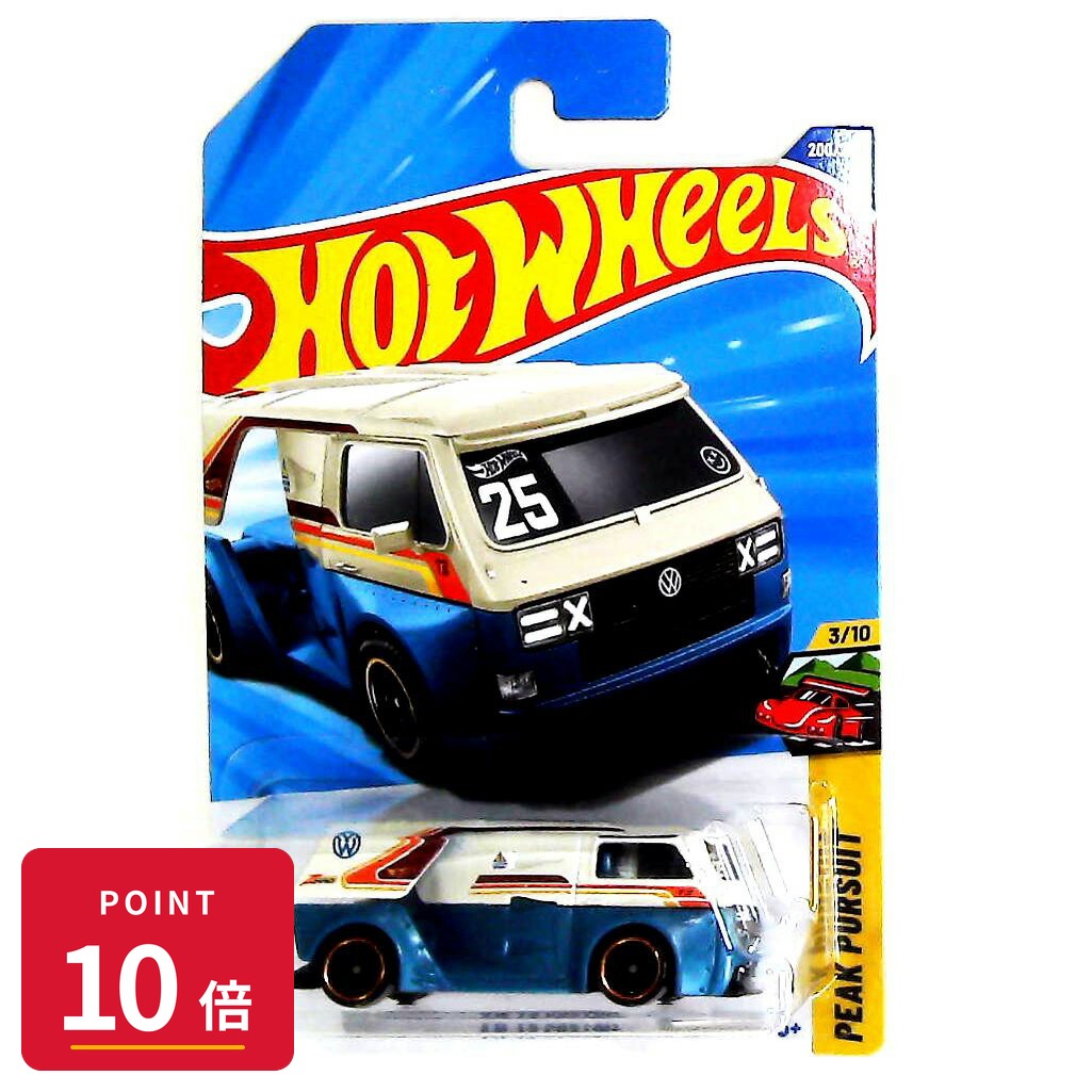 Rakuten - 【エントリーで全品P10倍】マテル ホットウィール Hot Wheels ベーシックカー VW T3 Custom 【JBB21】 新品 正規品
