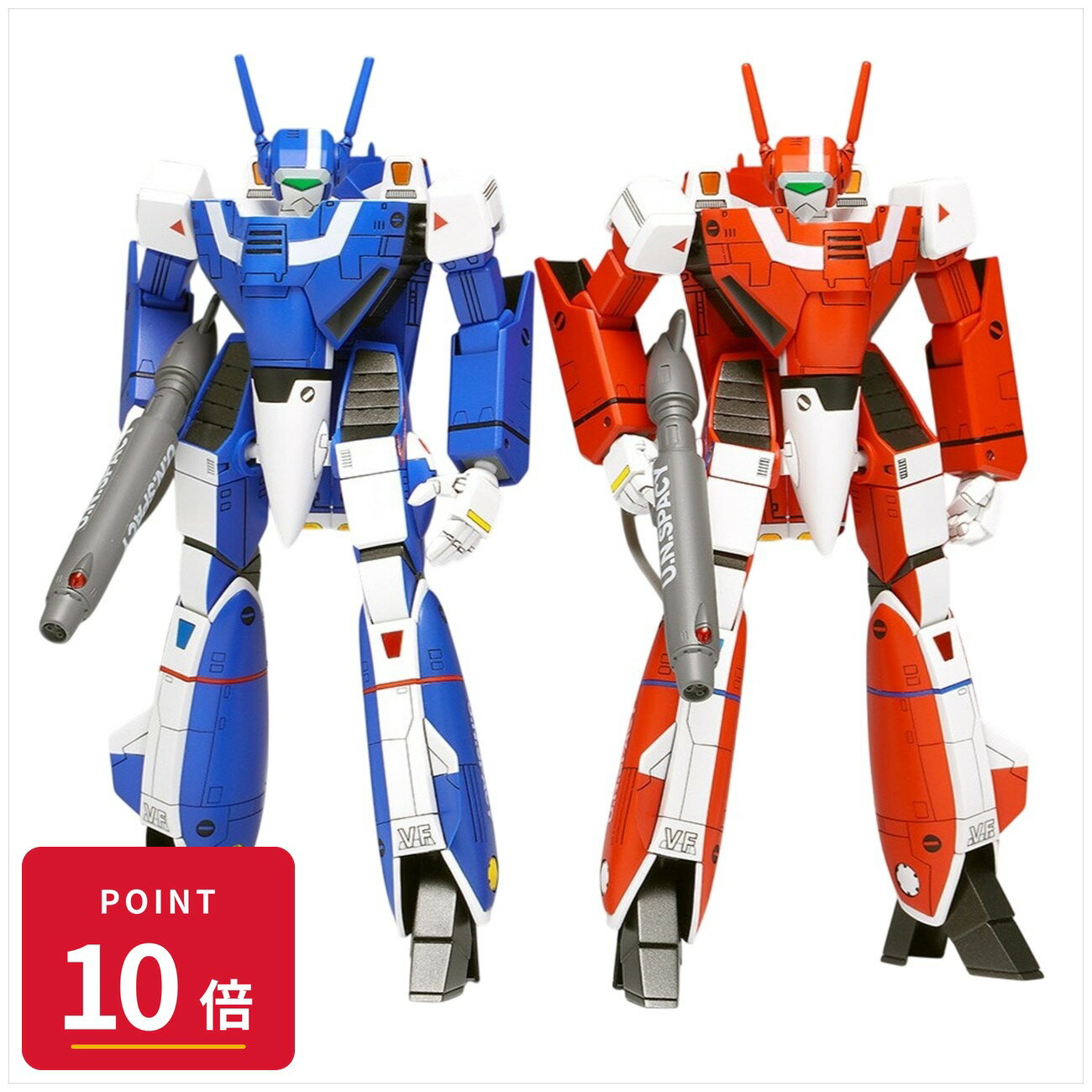 Rakuten - 【エントリーで全品P10倍】【予約】 Wave 超時空要塞マクロス VF-1J バルキリー【バトロイド】マルチプレックス プラモデル 【2026年9月発売予定】